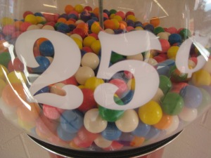25cent gum balls